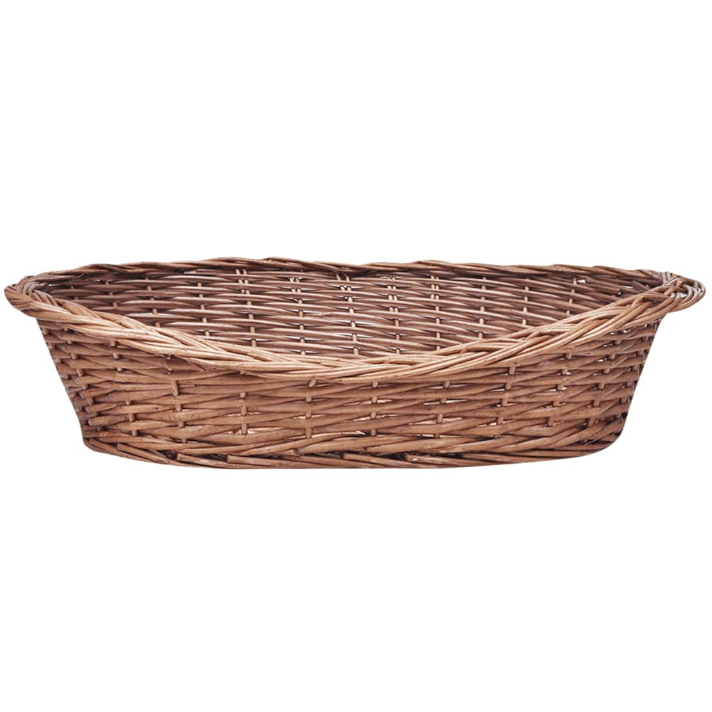 NNEVL Willow Dog Basket/Pet Bed Natural 70 cm-1
