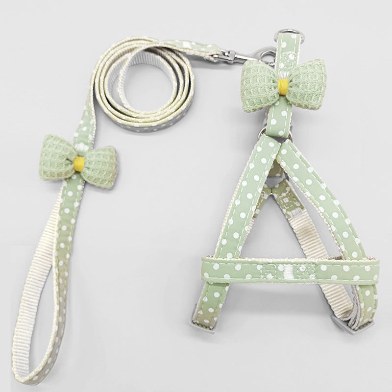 Bow Cotton Harness With Lead