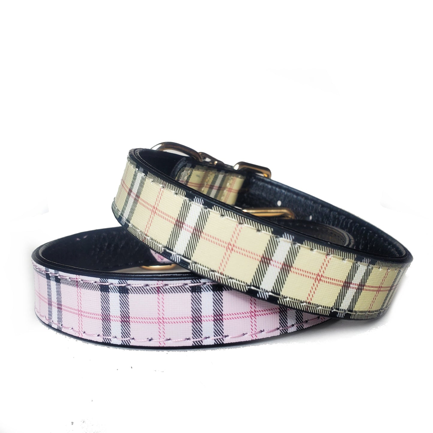 Tartan Burberry Style Dog Collars