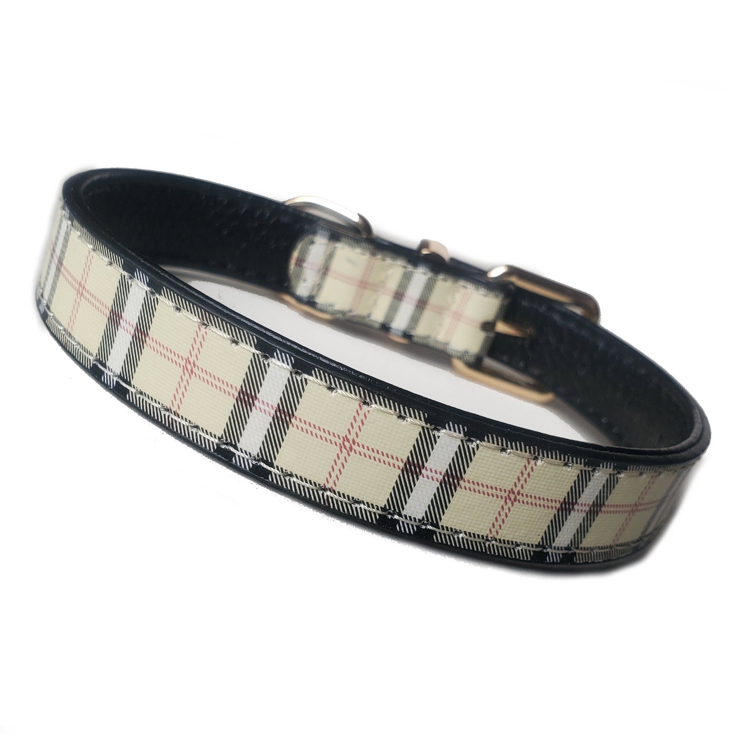 Tartan Burberry Style Dog Collars