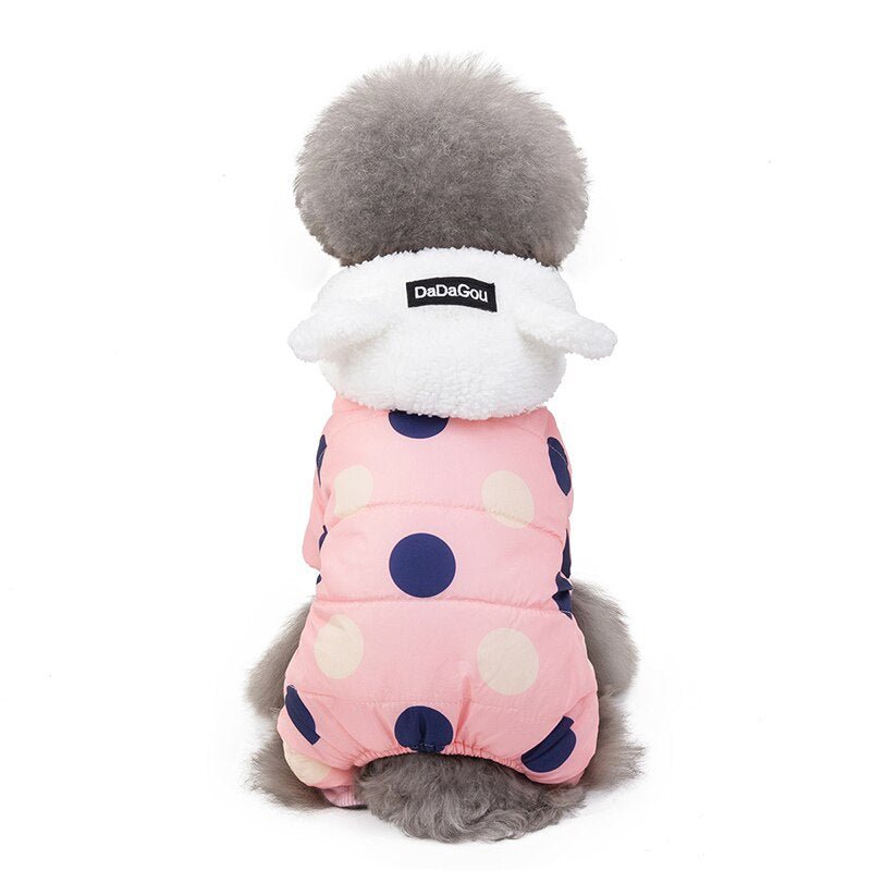 Winter Pet Padded Vest for Small to Medium Dogs