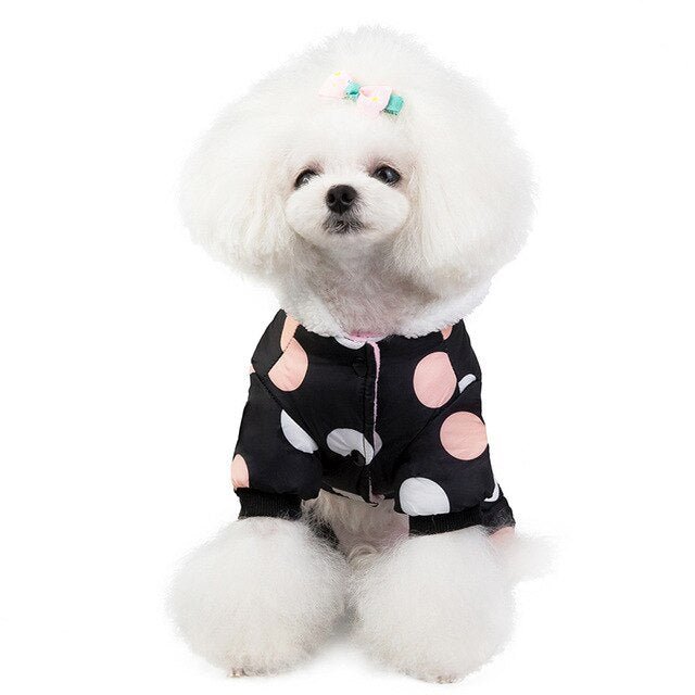 Winter Pet Padded Vest for Small to Medium Dogs