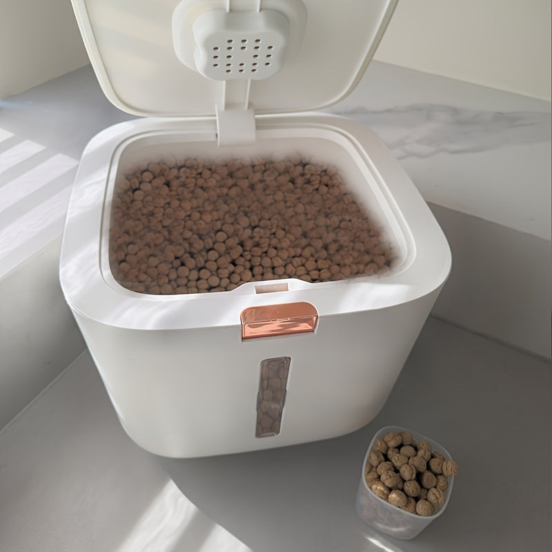 NNETM Pet Food Storage Container Flip-Top-1