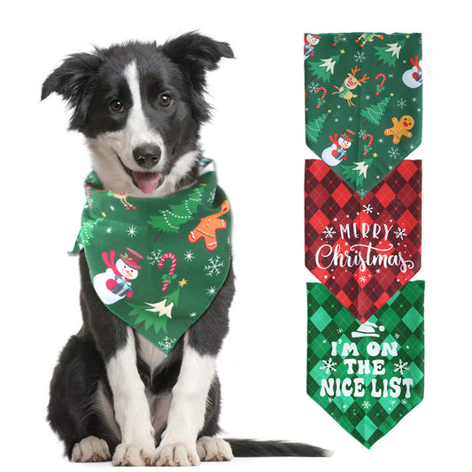 Xmas Pets Bibs