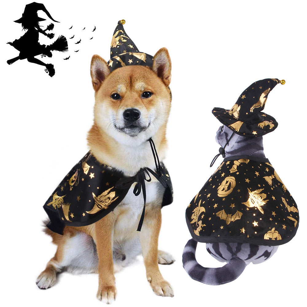 Magical Halloween Pet Cosplay Costume