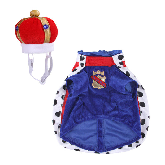 King Halloween Pet Cosplay Costume