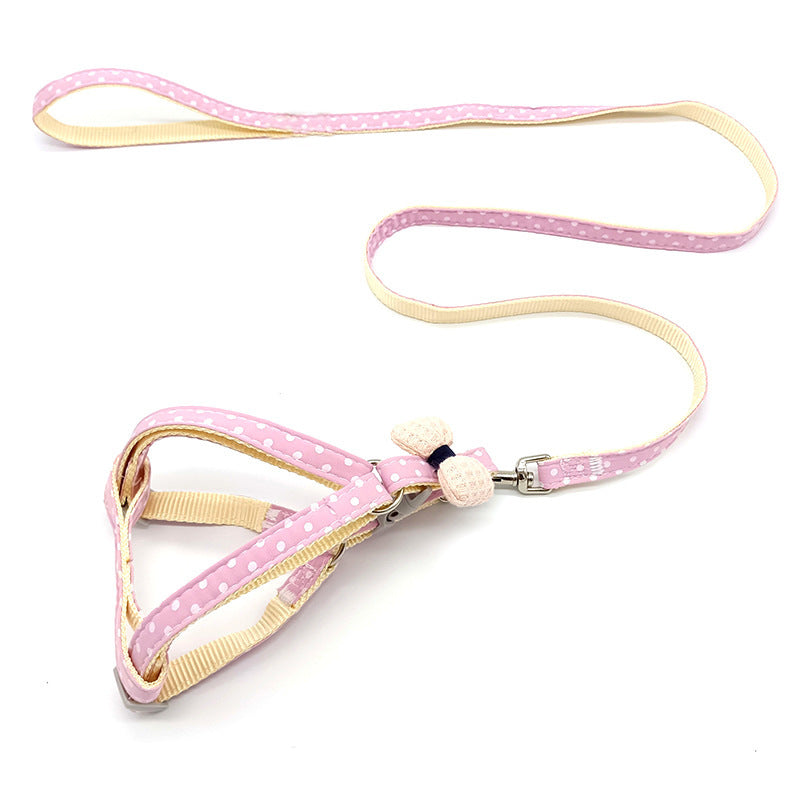 Bow Cotton Harness With Lead