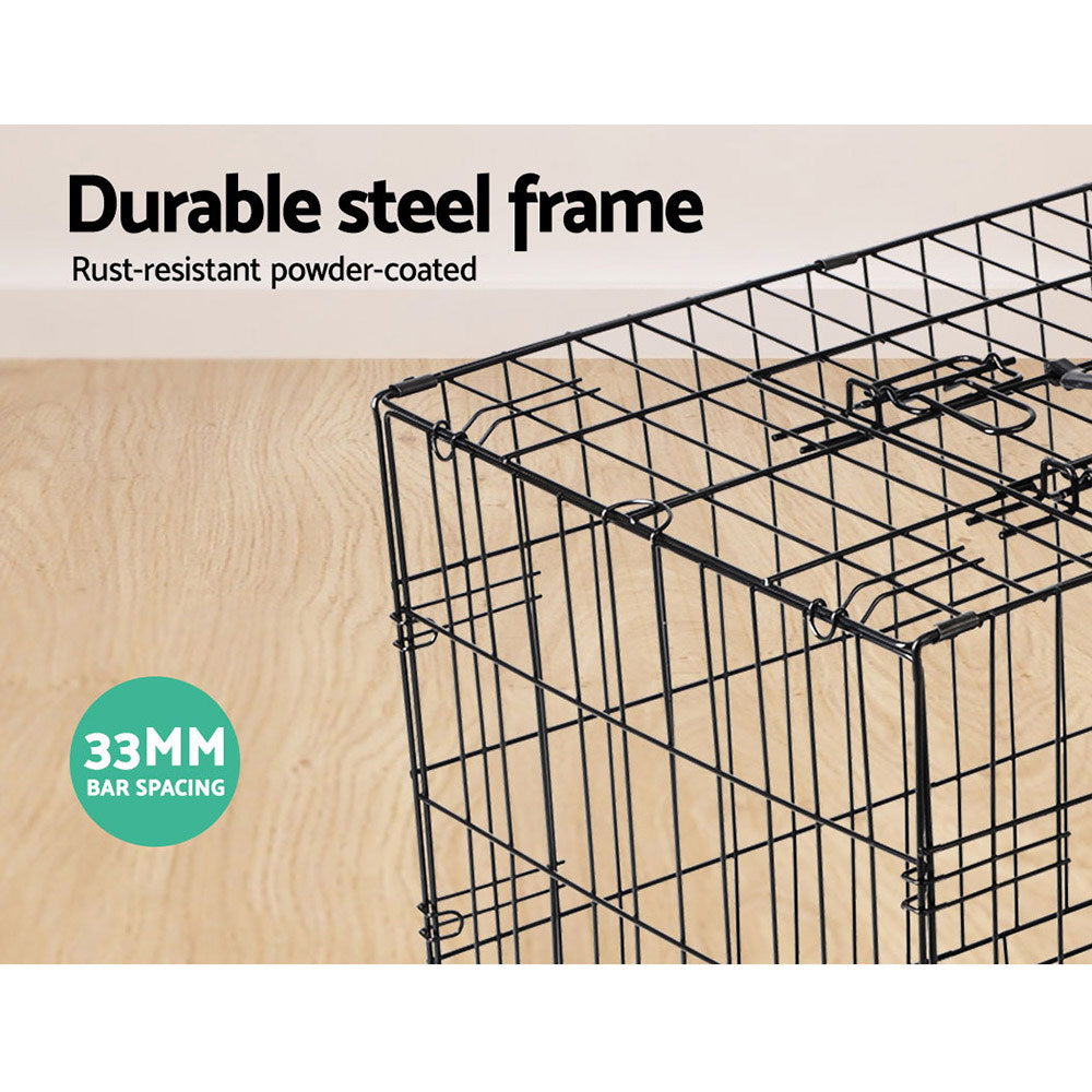 NNEDSZ 36inch Pet Cage - Black-2