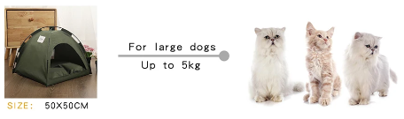 NNEOBA Cozy Pet Tent Bed-1