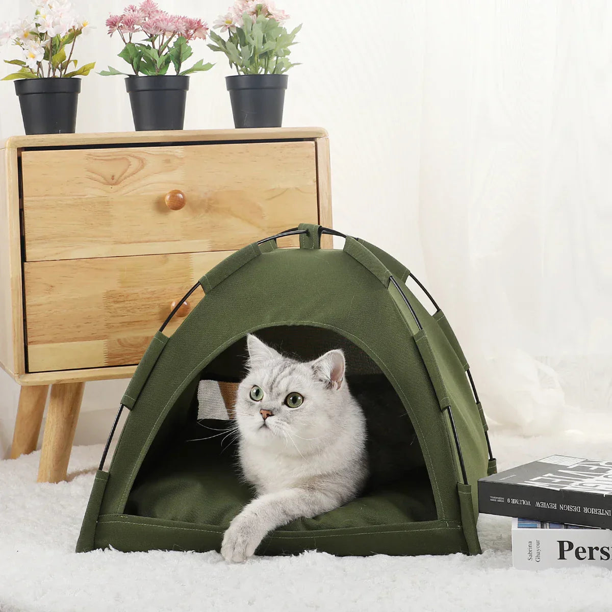 NNEOBA Cozy Pet Tent Bed-4