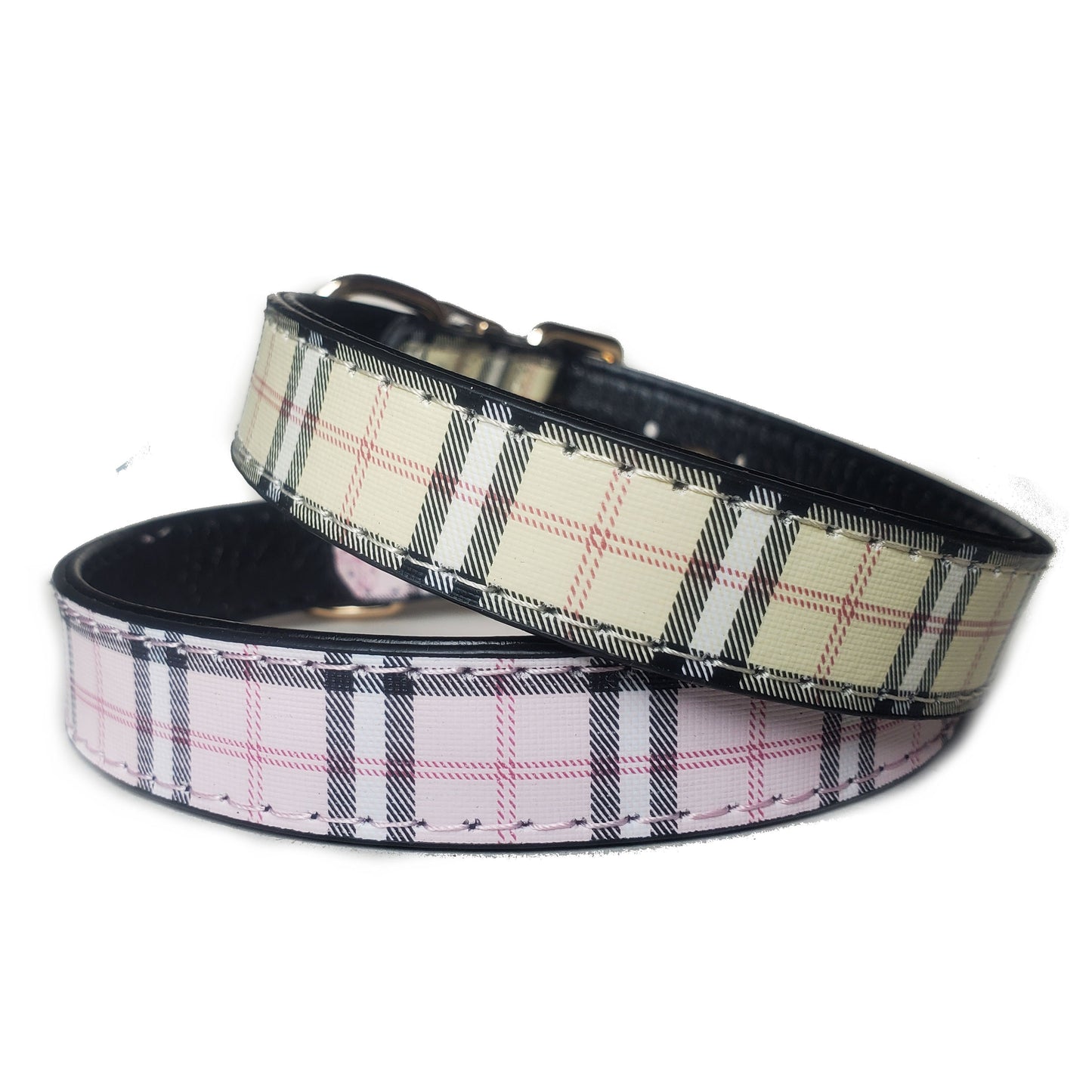Tartan Burberry Style Dog Collars