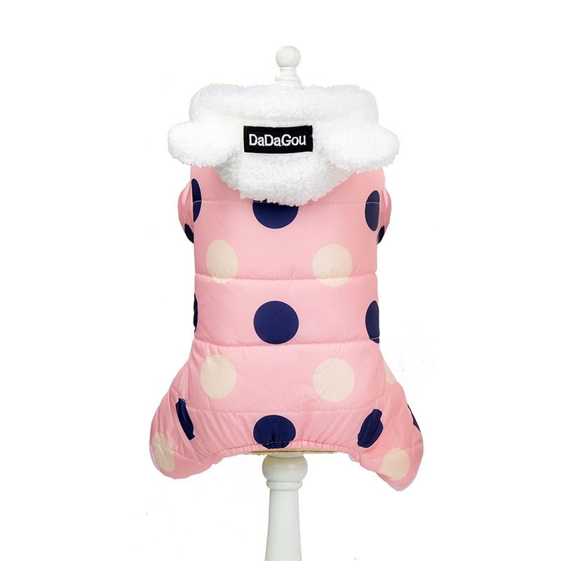 Winter Pet Padded Vest for Small to Medium Dogs