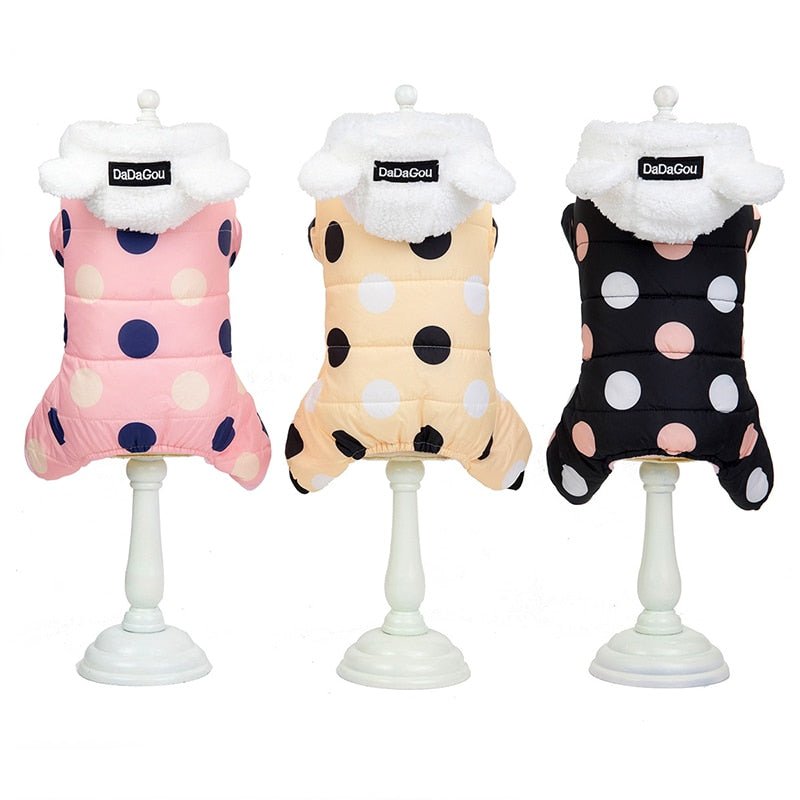 Winter Pet Padded Vest for Small to Medium Dogs