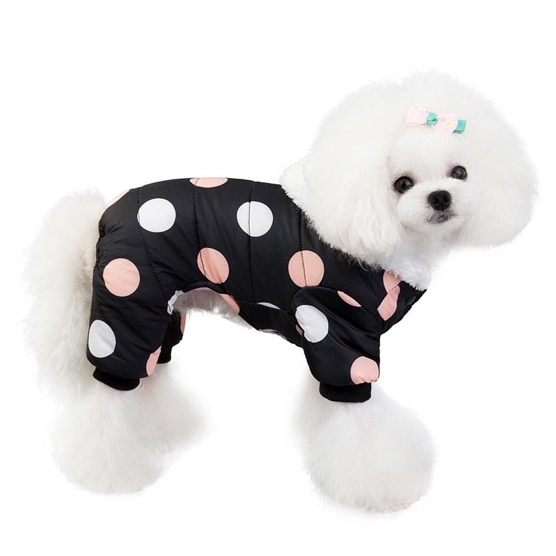Winter Pet Padded Vest for Small to Medium Dogs