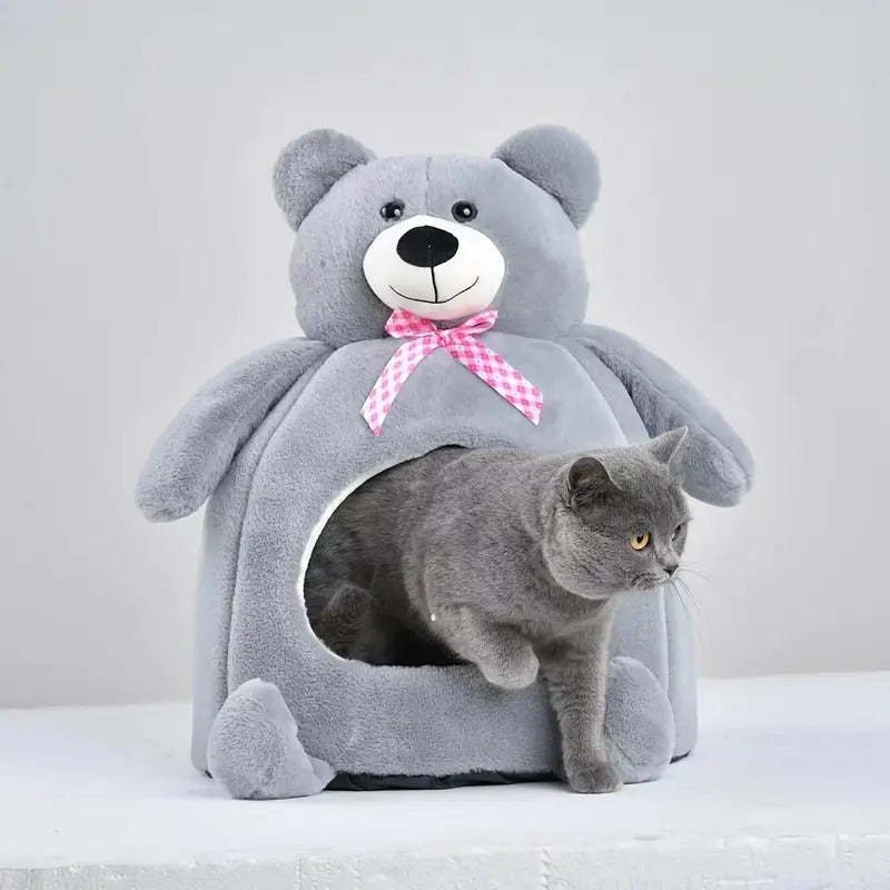 NNETM Warm Portable Pet Bed for Cats and Dogs-1